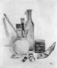 Brushes and paints